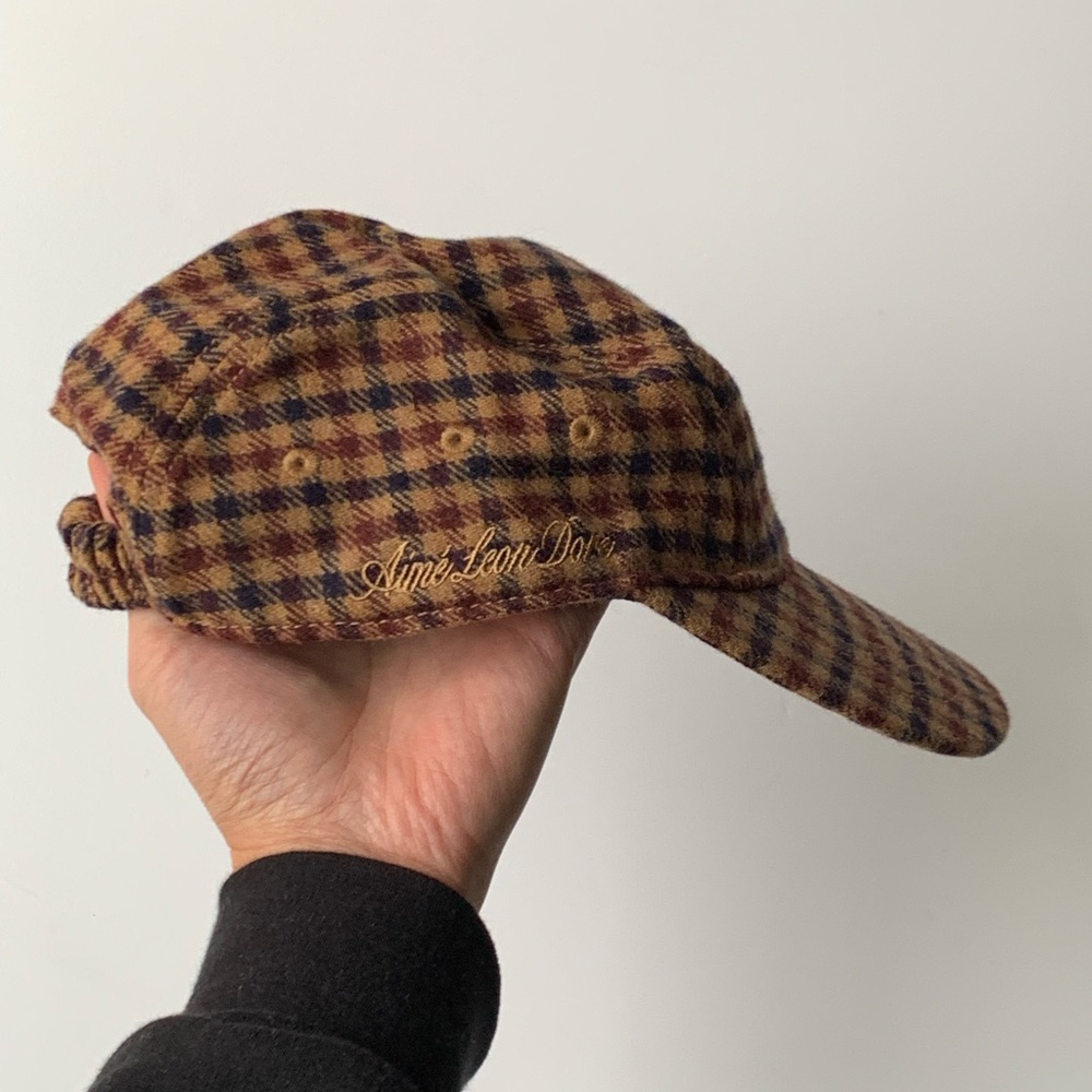 Aime Leon Dore Brown Plaid Hat
